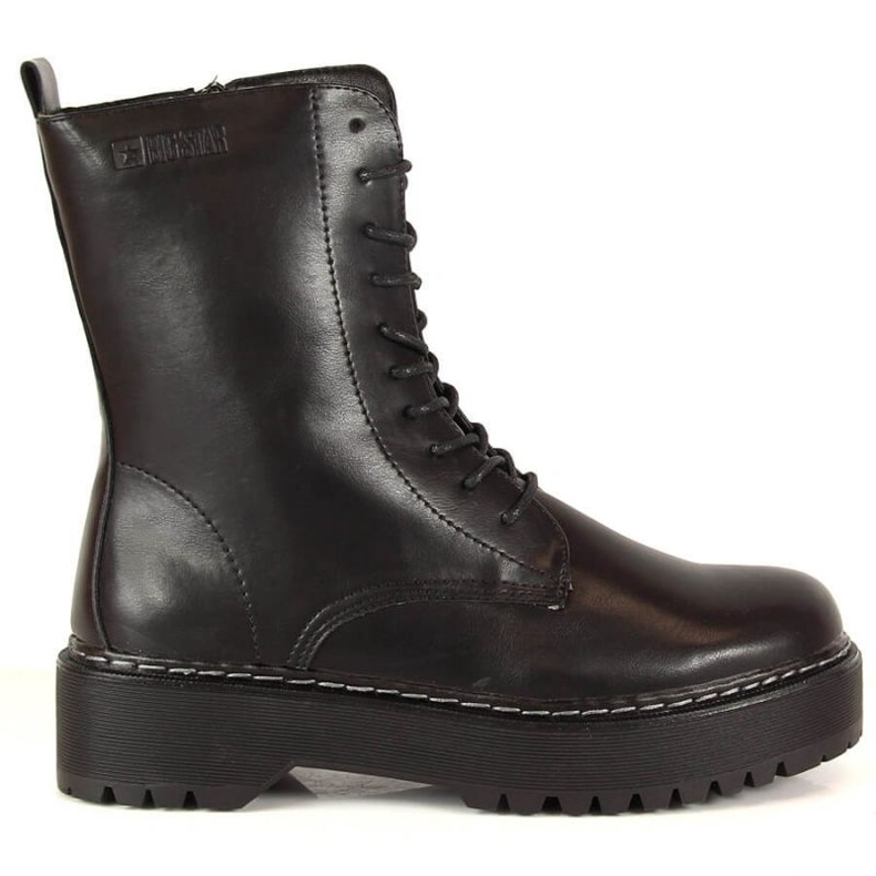 Bottes sur la plateforme Big Star W INT1738 le noir Bottes sur la plateforme Big Star W INT1738 le noir