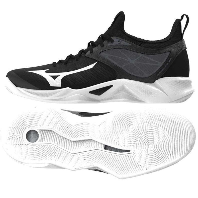 Chaussures de volleyball Mizuno Wave Dimension M V1GA224001 le noir le noir