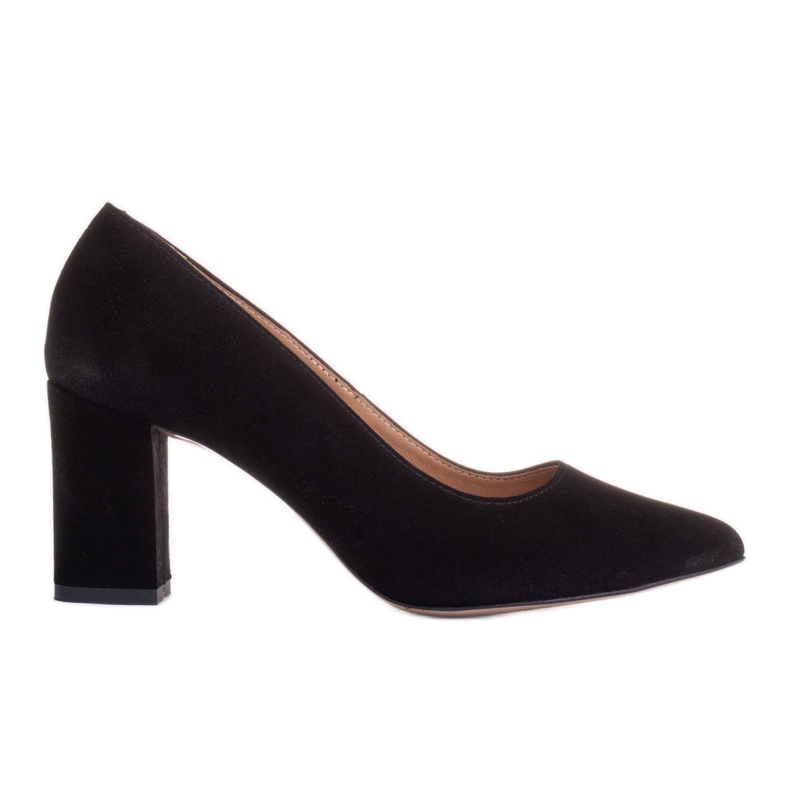 Marco Shoes Escarpins en daim le noir