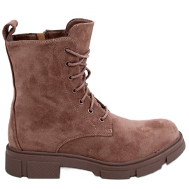 BM Travailleurs à lacets Turner Khaki brun BM Travailleurs à lacets Turner Khaki brun