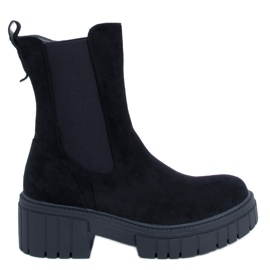 Bottines Chelsea à tige haute Colbie Noir le noir
