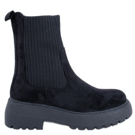 PA1 Winters Bottines élastiques noires