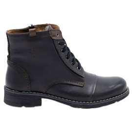 Olivier Bottes de neige homme 312 noires le noir Olivier Bottes de neige homme 312 noires le noir