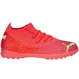 Chaussures de football Puma Future 3.4 Tt Jr 107012 03 rouge Chaussures de football Puma Future 3.4 Tt Jr 107012 03 rouge