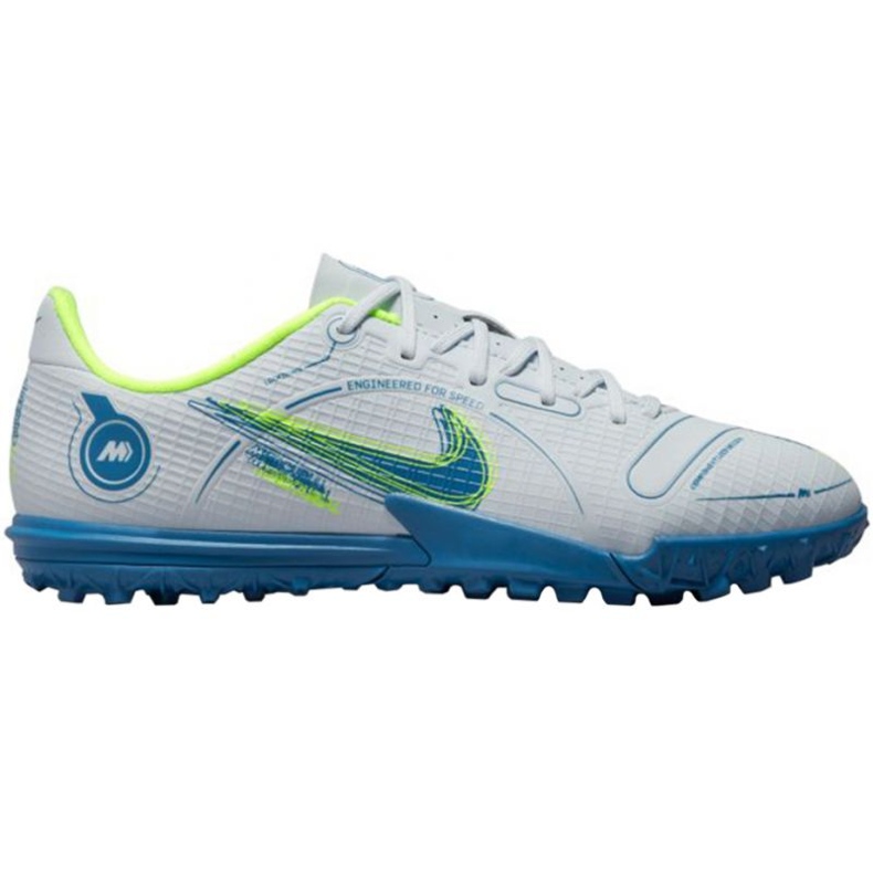 Chaussures de football Nike Mercurial Vapor 14 Academy Tf Jr DJ2863 054 blanche blanche Chaussures de football Nike Mercurial Vapor 14 Academy Tf Jr DJ2863 054 blanche blanche
