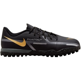 Chaussures de football Nike Phantom GT2 Academy Tf Jr DC0817 007 noir noir