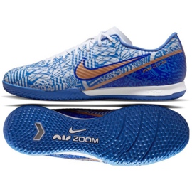 Nike Zoom Mercurial Vapor 15 Academy CR7 Ic M DQ5313 182 chaussures de football bleu bleu Nike Zoom Mercurial Vapor 15 Academy CR7 Ic M DQ5313 182 chaussures de football bleu bleu