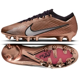 Chaussures de football Nike Zoom Mercurial Vapor 15 Elite Qatar AG-Pro M DR5935 810 doré doré