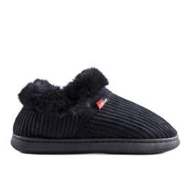 Chaussons hauts homme Ruest noirs le noir Chaussons hauts homme Ruest noirs le noir