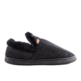 Chaussons hauts Voltar noirs pour hommes