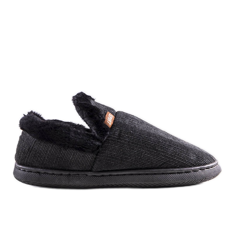 Chaussons hauts Voltar noirs pour hommes le noir Chaussons hauts Voltar noirs pour hommes le noir