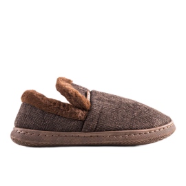 Chaussons Voltar hauts homme marron brun Chaussons Voltar hauts homme marron brun