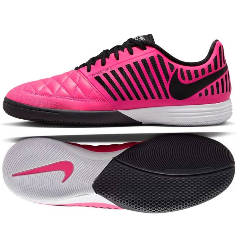 Nike LunarGato Ii Ic M 580456 605 chaussures de football rose roses et violets