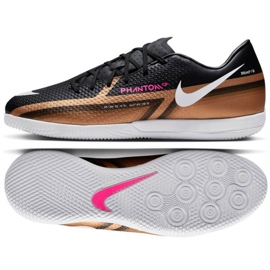 Chaussures de football Nike Phantom GT2 Qatar Academy Ic M DR5963 810 noir/or noir