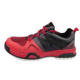 Chaussures de sécurité au travail Regatta Tt Mortify Trainer Trk129 Rouge noir gris