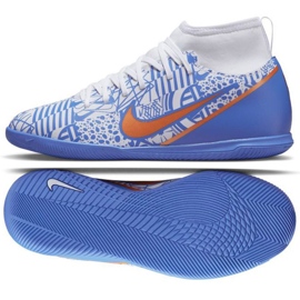 Nike Mercurial Superfly 9 Club CR7 Ic Jr DQ5327 182 chaussures de football bleu bleu