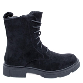 PA1 Travailleurs à lacets Zoe Black noir