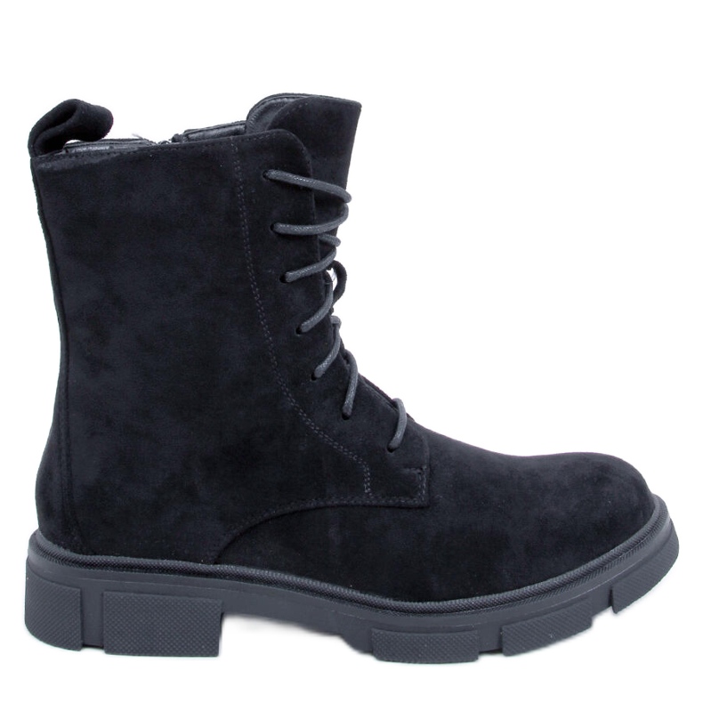 PA1 Travailleurs à lacets Zoe Black le noir