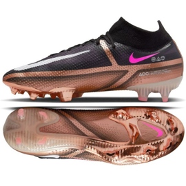 Chaussures de football Nike Phantom GT2 Elite Qatar Dynamic Fit Fg M DR5955 810 brun noir