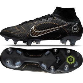 Chaussures de football Nike Mercurial Superfly 8 Elite SG-Pro Ac M DJ2840 007 le noir le noir