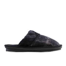 Chaussons homme Mirem noirs le noir