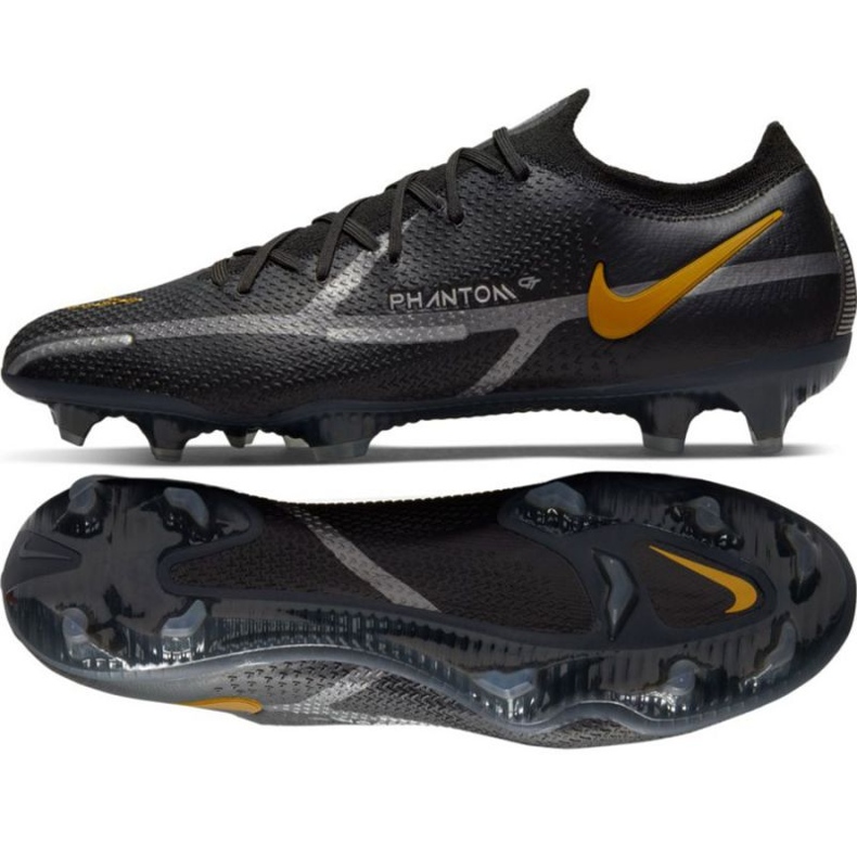 Chaussures de football Nike Phantom GT2 Elite Fg M CZ9890 007 le noir le noir