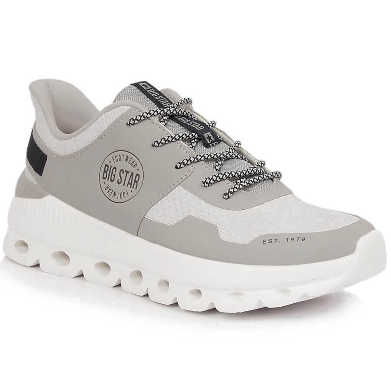 Chaussures de sport confortables pour femmes sur la plateforme Big Star LL174138 beige