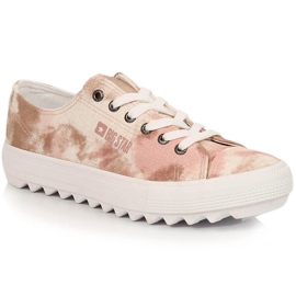 Baskets femme beige ombre Big Star LL274044 Baskets femme beige ombre Big Star LL274044