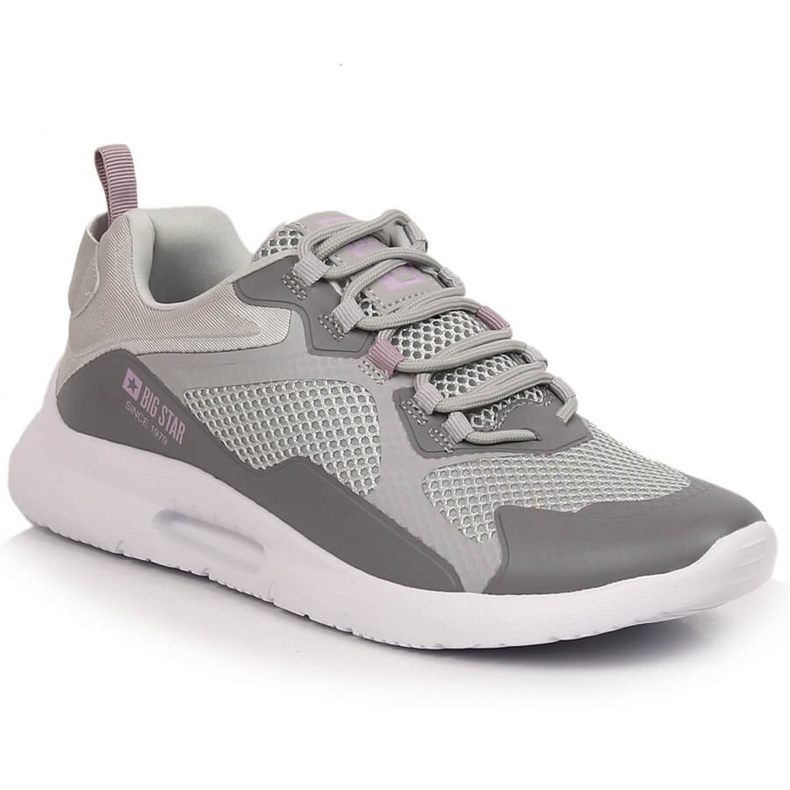 Chaussures de sport femme gris Big Star LL274371
