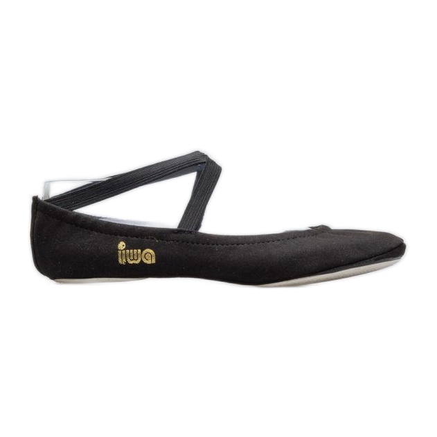 Demi-pointes de gymnastique Iwa 302 noir le noir
