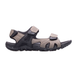 Sandales 4F M H4L22-SAM002-83S beige noir