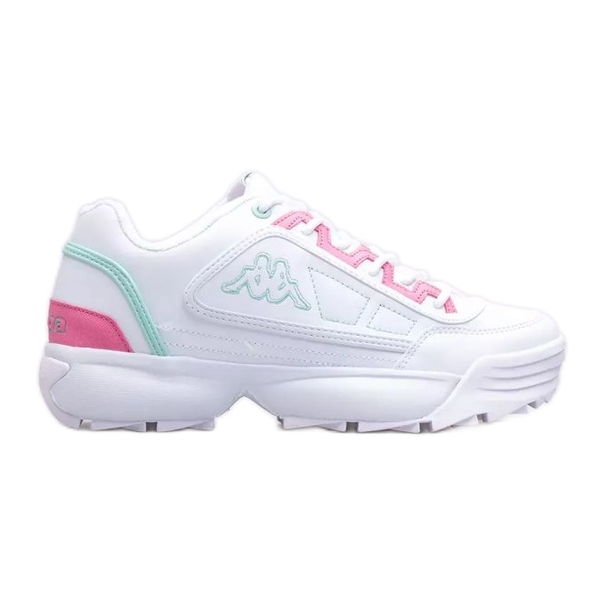 Chaussures Kappa Rave Mf W 242681MF-1037 blanche Chaussures Kappa Rave Mf W 242681MF-1037 blanche