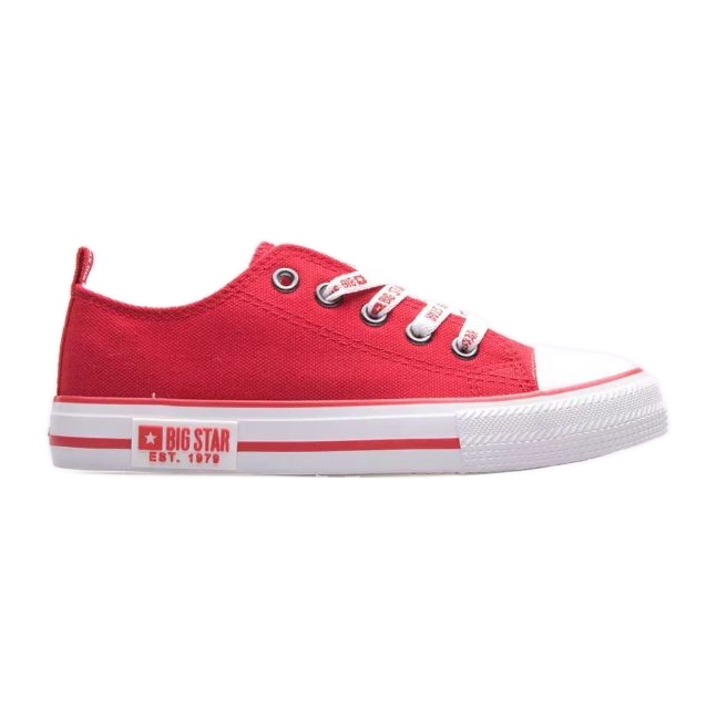 Chaussures, baskets Big Star Jr. KK374047 rouge