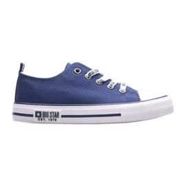 Baskets Big Star KK374046 bleu