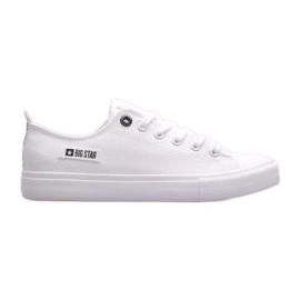 Baskets Big Star M KK174006 blanche