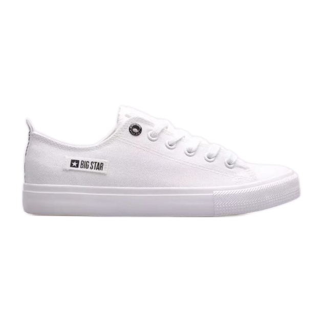 Baskets Big Star M KK174006 blanche