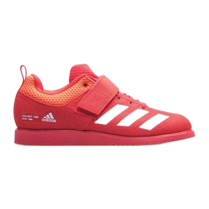 Chaussures d'haltérophilie adidas Powerlift 5 M GY8921 rouge