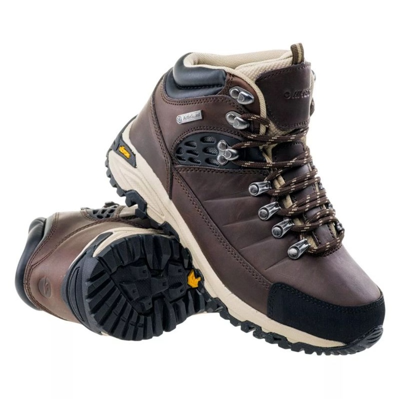 Chaussures Hi-Tec Lotse Mid Wp 92800184512 brun Chaussures Hi-Tec Lotse Mid Wp 92800184512 brun