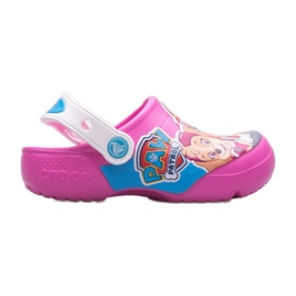 Slides Crocs Fun Lab Paw Patrol Sabot Jr 206276-6QQ rose multicolore