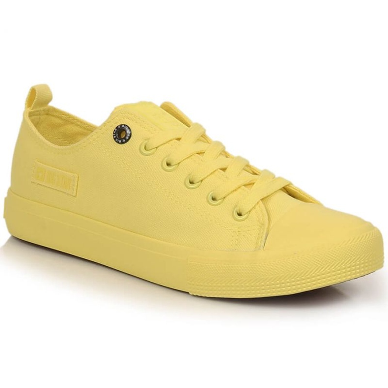 Chaussures, baskets Big Star W LL274026 INT1819B jaune