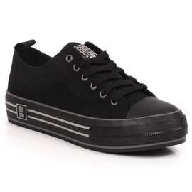 Chaussures, Baskets Big Star W LL274184 INT1823C le noir