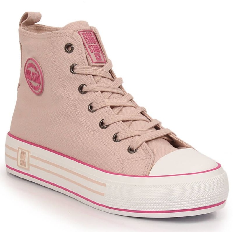 Big Star LL274186 INT1824B chaussures, baskets rose