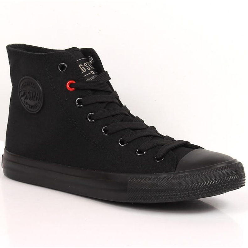 Big Star T274033 INT1826 chaussures montantes et baskets le noir Big Star T274033 INT1826 chaussures montantes et baskets le noir