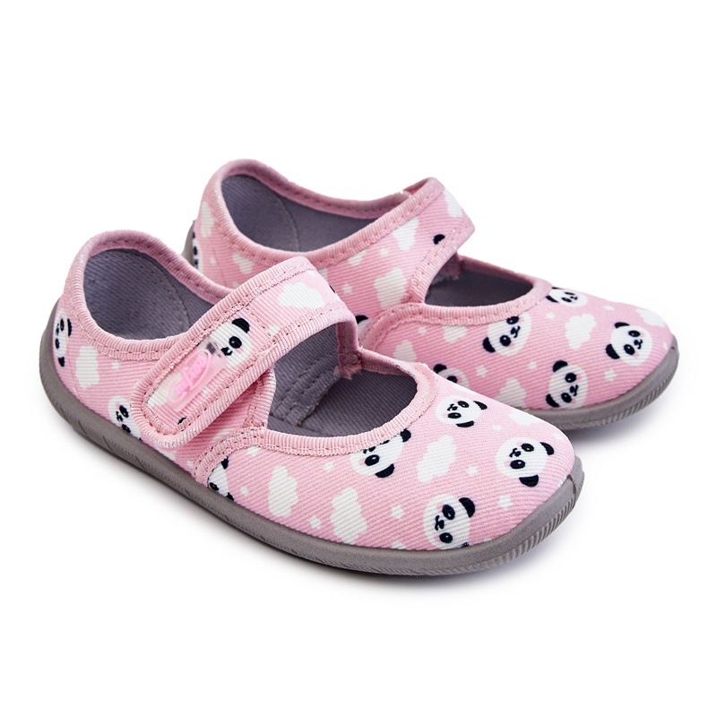 BEFADO S.A. Chaussons Enfant Ballerines Avec Velcro Befado Pandy 955X021 Rose Clair BEFADO S.A. Chaussons Enfant Ballerines Avec Velcro Befado Pandy 955X021 Rose Clair