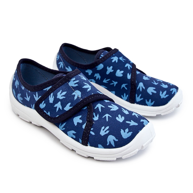 BEFADO S.A. Chaussons Enfant Befado Traces d'un Dinosaure 974X476 Bleu Marine BEFADO S.A. Chaussons Enfant Befado Traces d'un Dinosaure 974X476 Bleu Marine