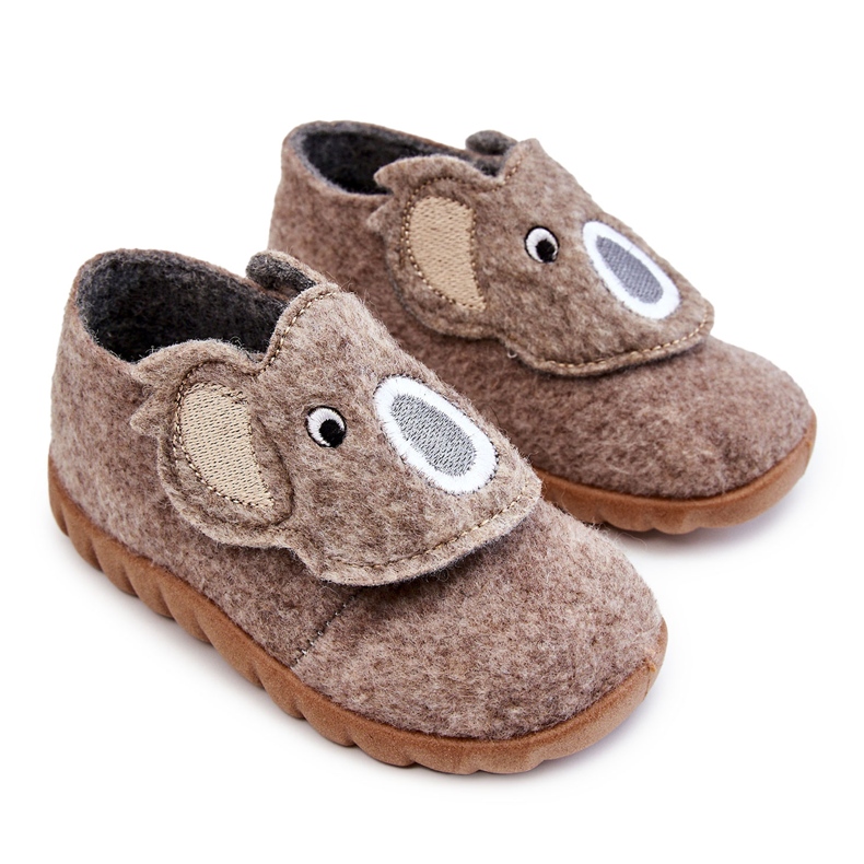 BEFADO S.A. Chaussons Enfants Befado Koala 620P002 Beige brun