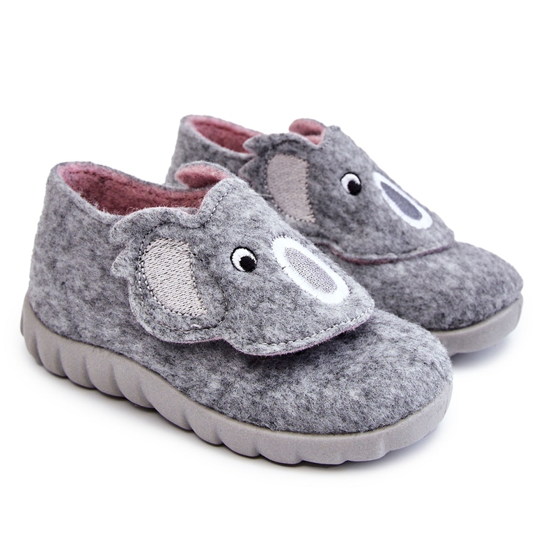 BEFADO S.A. Chaussons Enfants Befado Koala 620P001 Gris
