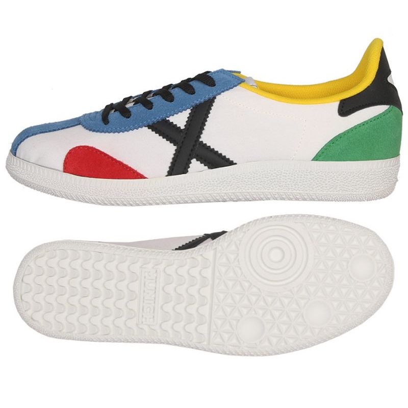 Chaussure top handball blanche