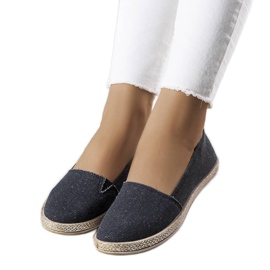 Espadrilles Amiral noires femme