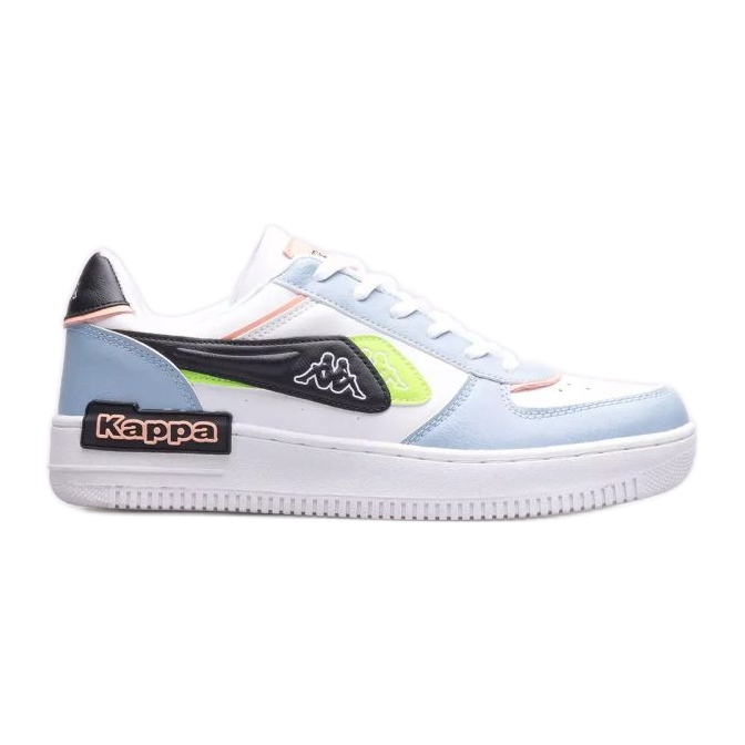 Chaussures Kappa Bash Lr Mf W 243137MF-1065 blanche bleu multicolore